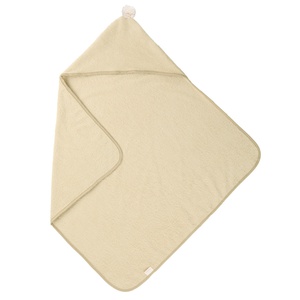 Cape de bain bébé 73x73cm SO CUTE Nobodinoz green tea