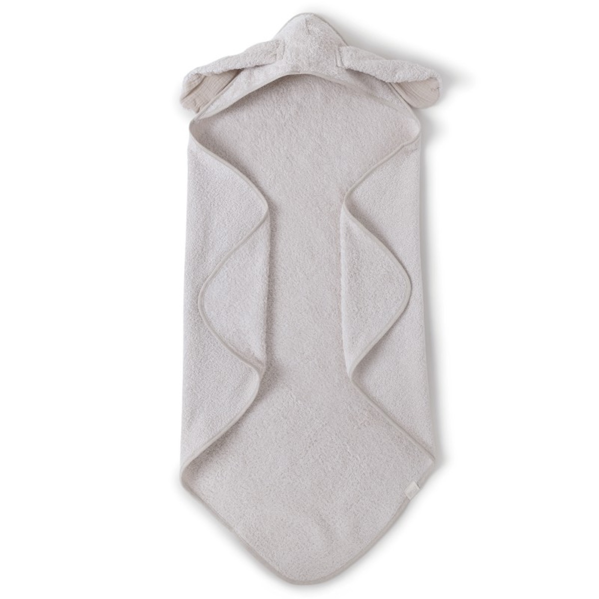Cape de bain BUNNY Babyshower latte powder