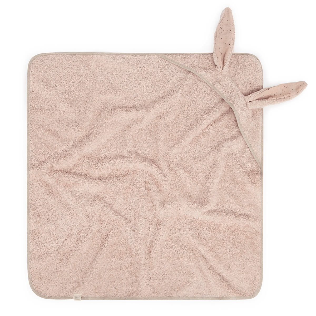 Cape de bain BUNNY Babyshower nude powder