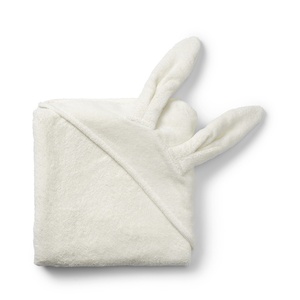 Cape de bain Elodie Vanilla White Bunny