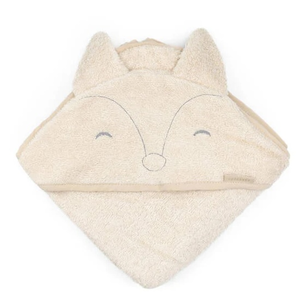 Cape de bain FOX XL 100x100cm Bamboom almond