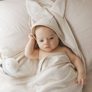 Cape de bain FOX XL 100x100cm Bamboom almond