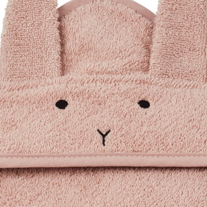 Cape de bain Rabbit ALBERT Liewood rose