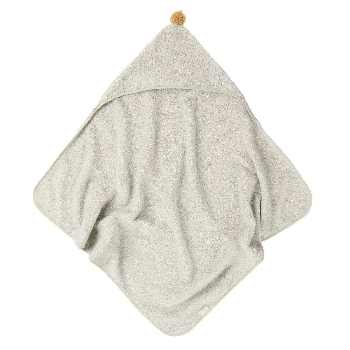 Cape de bain So CUTE Nobodinoz sage green