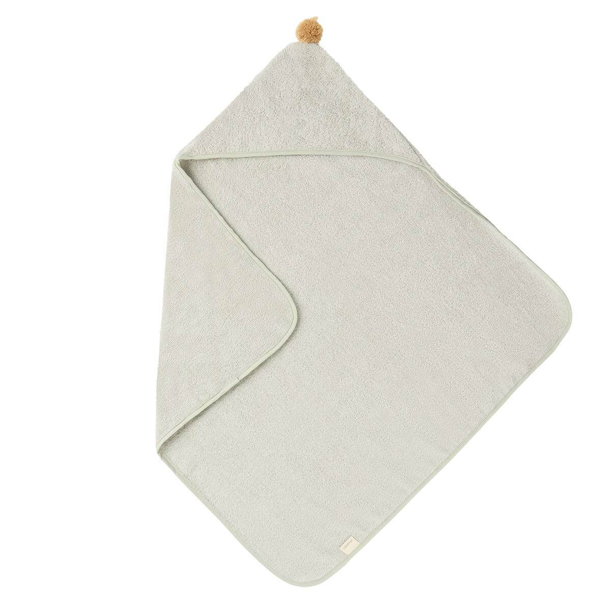 Cape de bain So CUTE Nobodinoz sage green