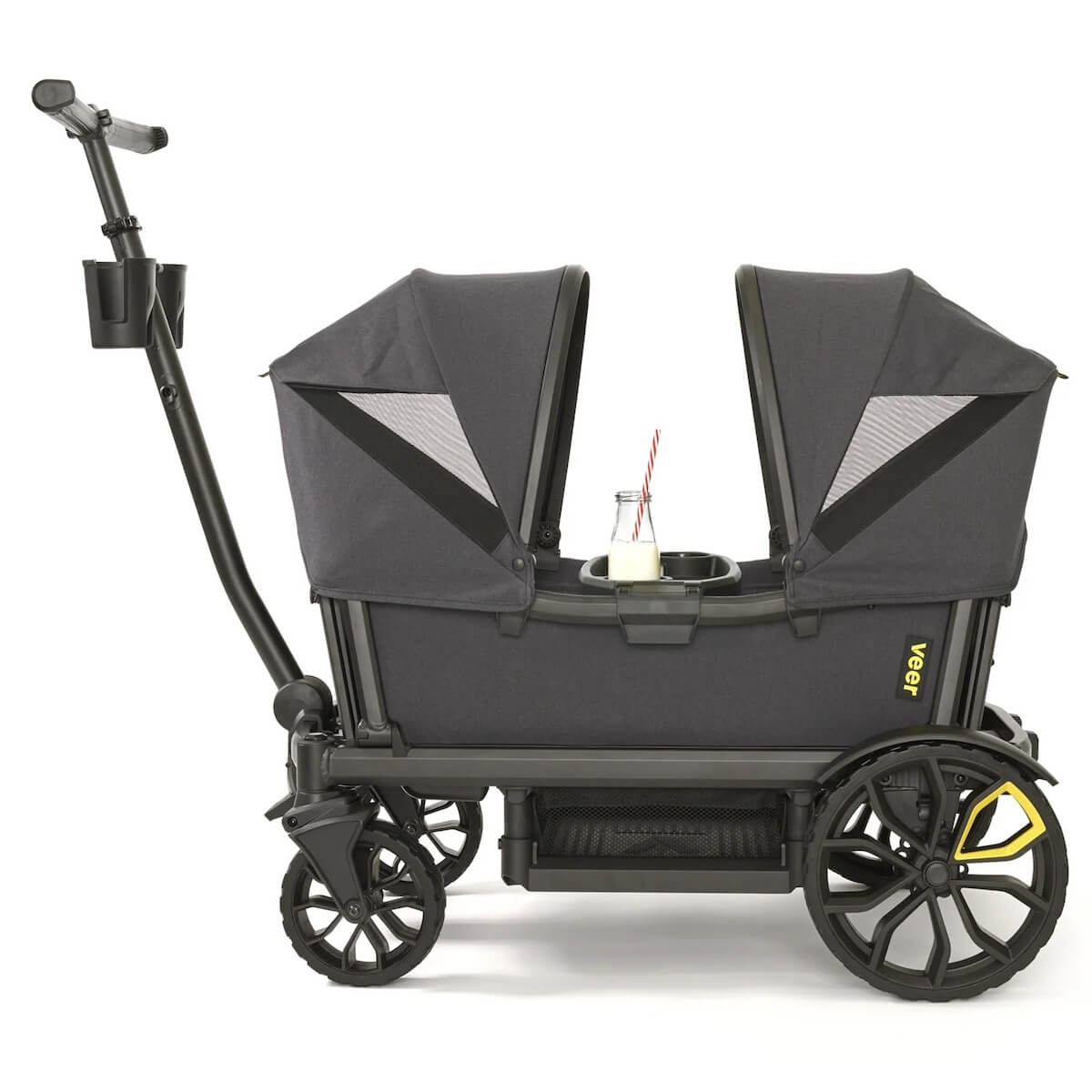 Capot solaire CRUISER Veer gris foncé noir