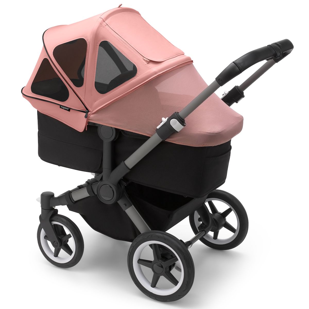 Capote à fenêtres bugaboo DONKEY BREEZY Morning Pink​