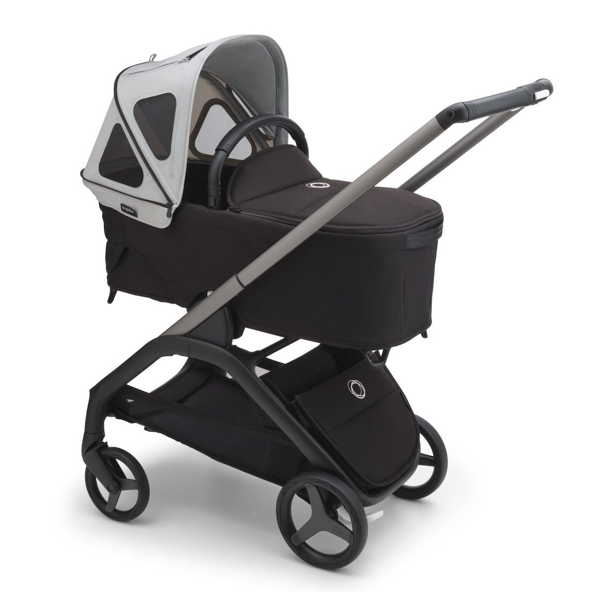 Capote à fenêtres Bugaboo Dragonfly gris niebla