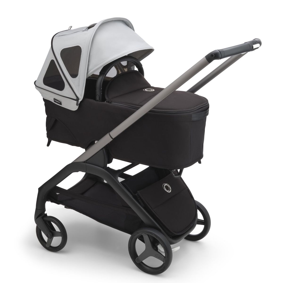 Capote à fenêtres Bugaboo Dragonfly gris niebla