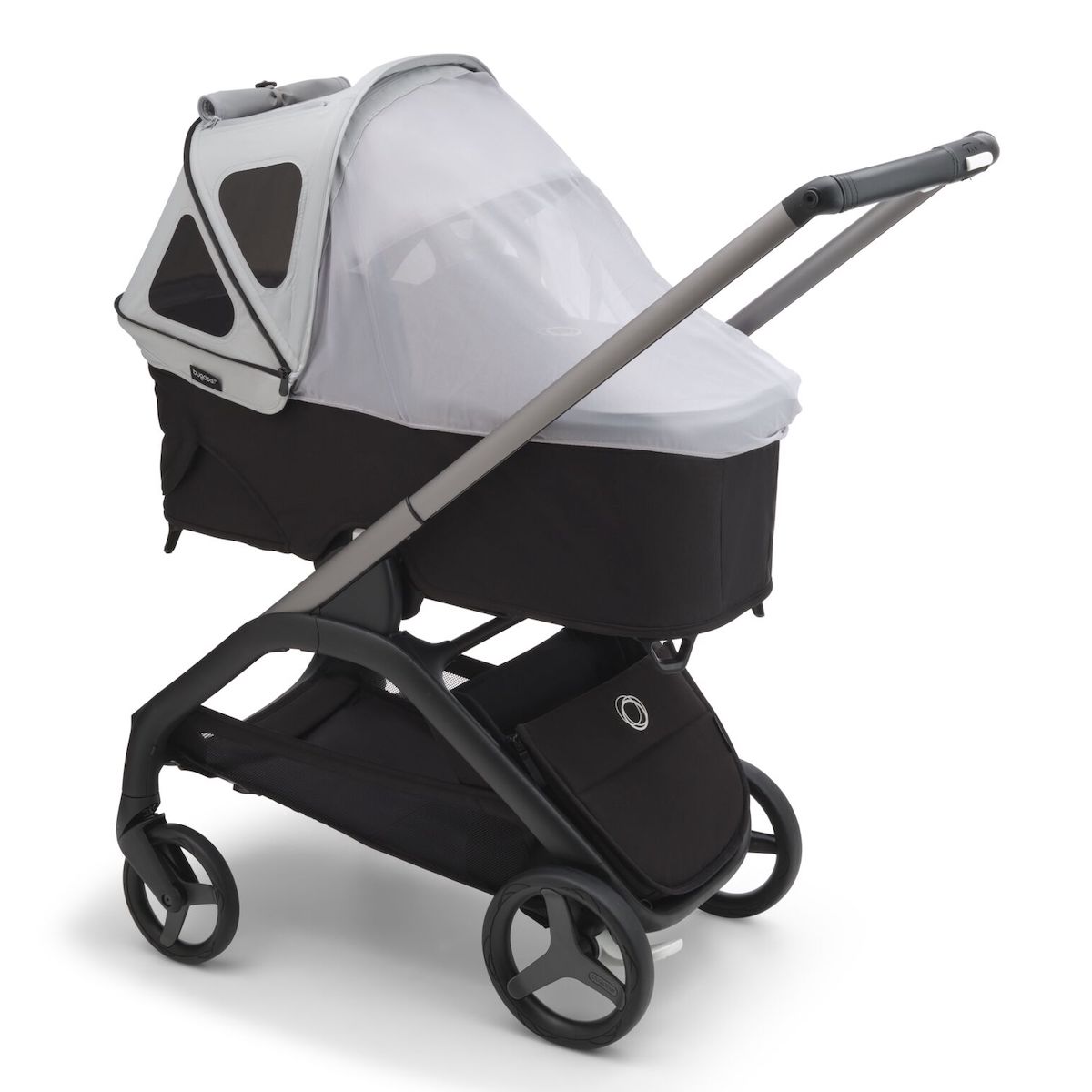 Capote à fenêtres Bugaboo Dragonfly gris niebla