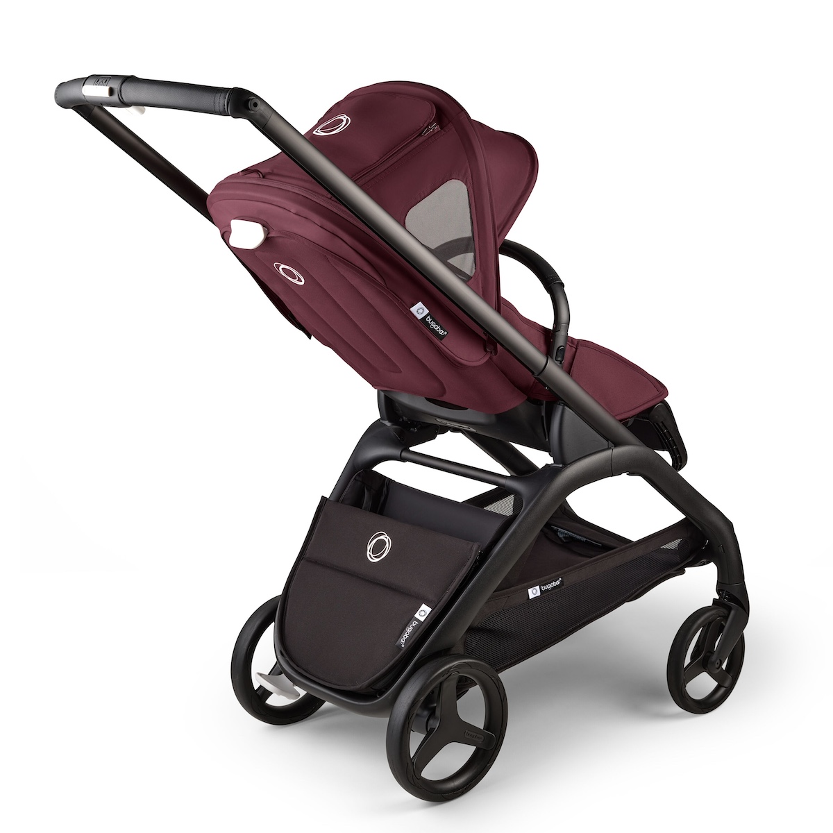 Capote à fenêtres Bugaboo Dragonfly rouge cerise