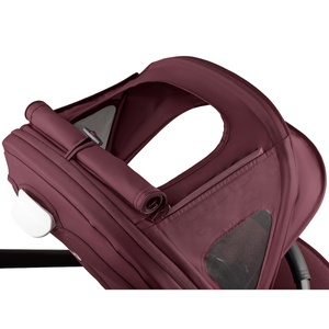 Capote à fenêtres Bugaboo Dragonfly rouge cerise
