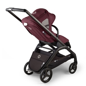 Capote à fenêtres Bugaboo Dragonfly rouge cerise