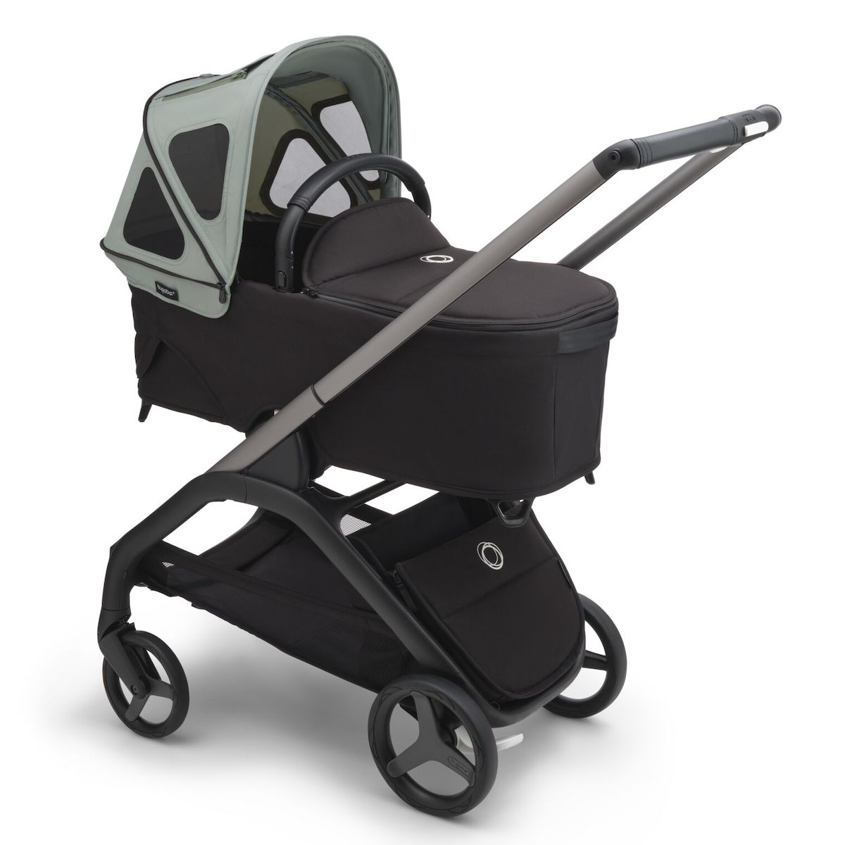 Capote à fenêtres Bugaboo Dragonfly verde pino