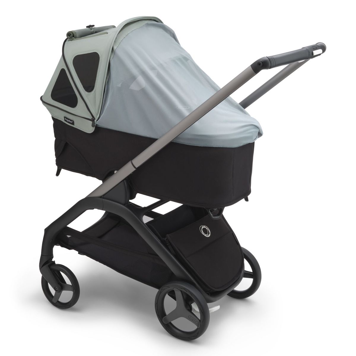 Capote à fenêtres Bugaboo Dragonfly verde pino