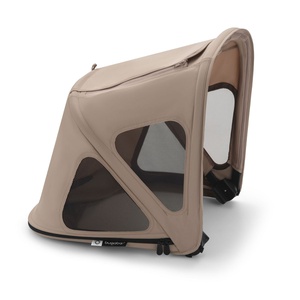 Capote à fenêtres Bugaboo FOX 5/Cameleon3/Lynx BREEZY Dune taupe
