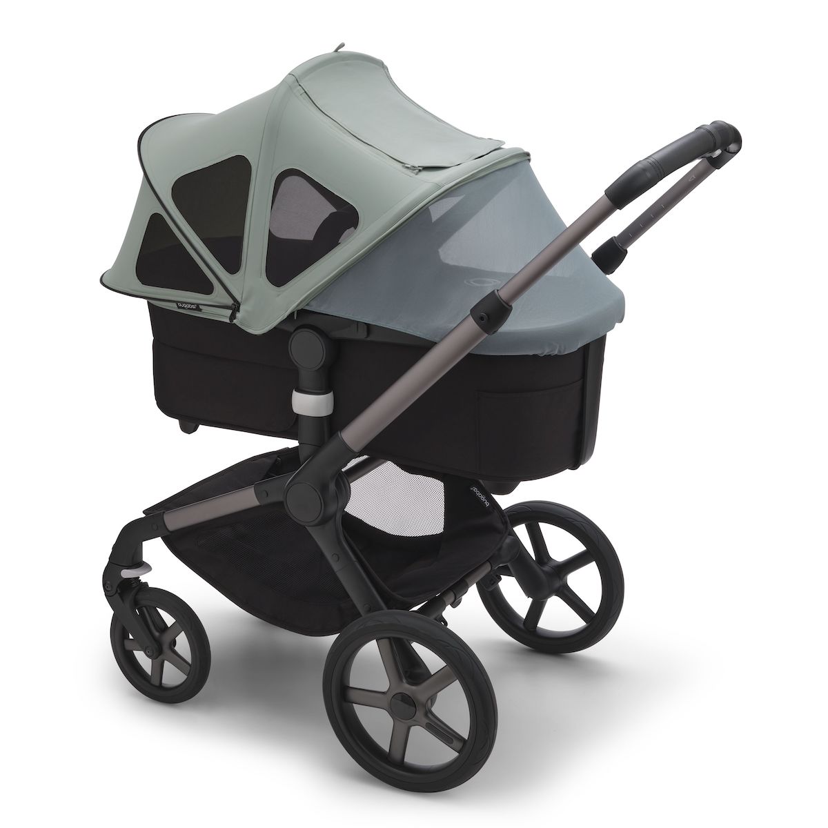 Capote à fenêtres Bugaboo FOX 5/Cameleon3/Lynx BREEZY pine green