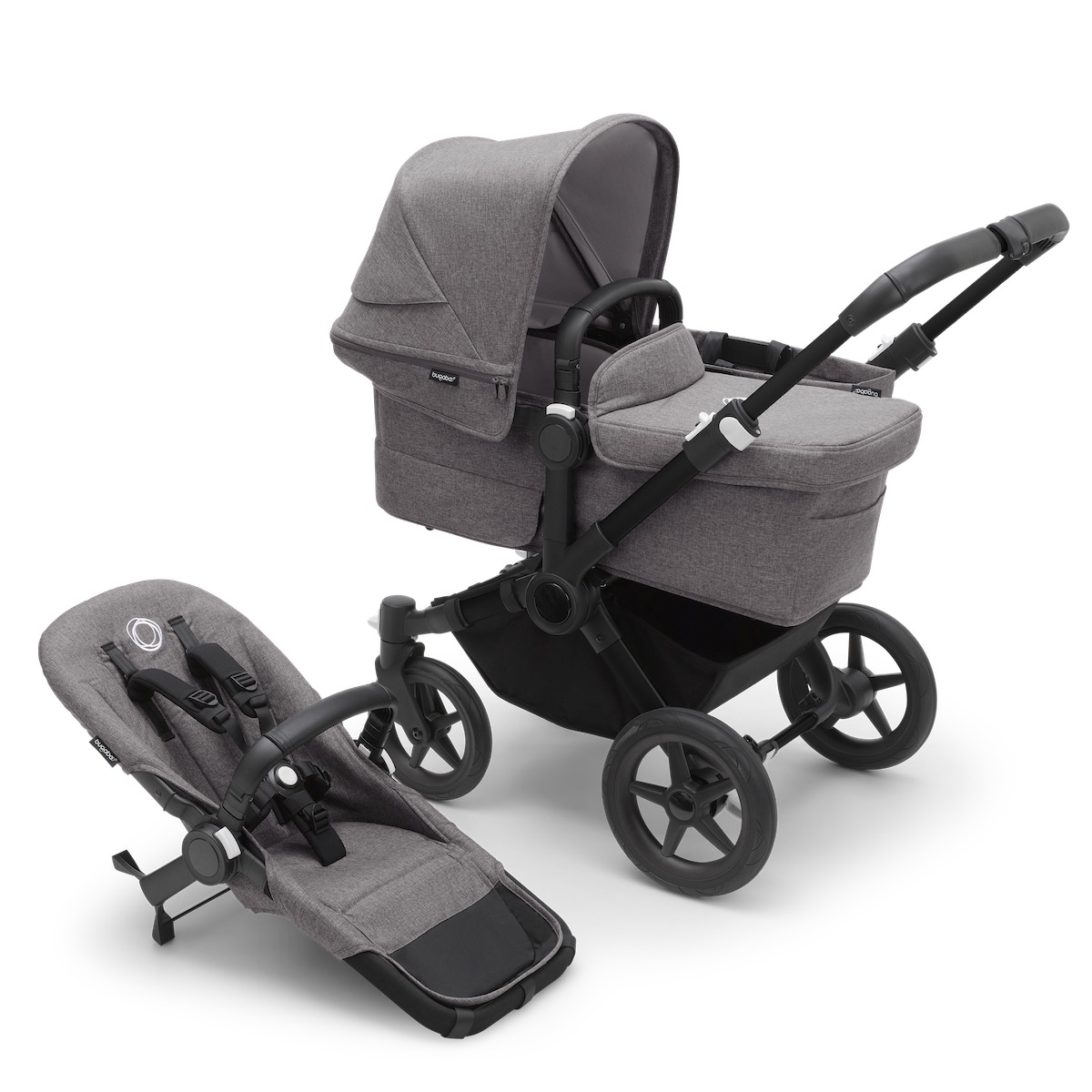 Capote bugaboo DONKEY 5 gris mélange