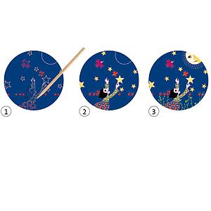 Cartes à gratter 7-13Y PLEINE LUNE Djeco 