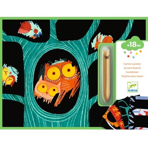 Cartes à gratter Animaux à découvrir Djeco