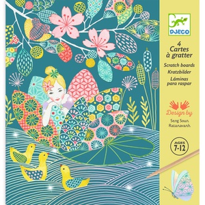 Cartes à gratter L'ÉTANG Djeco