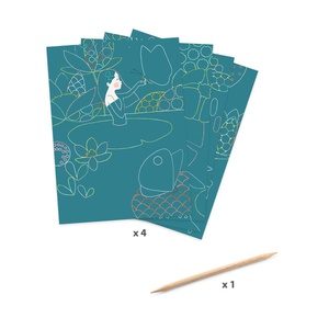 Cartes à gratter L'ÉTANG Djeco
