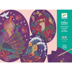 Cartes à gratter Nymphes LES PETITS CADEAUX Djeco