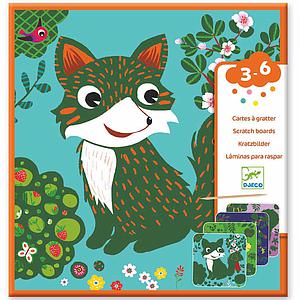 Cartes à gratter PETITES BÊTES Djeco