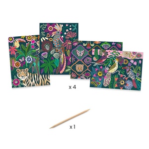 Cartes à gratter Rococo Djeco
