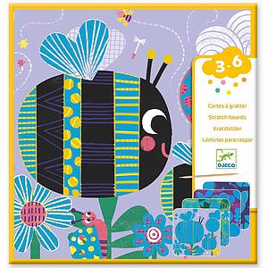 Cartes à gratter TOUTES PETITES BÊTES Djeco