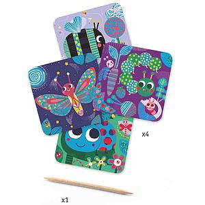 Cartes à gratter TOUTES PETITES BÊTES Djeco