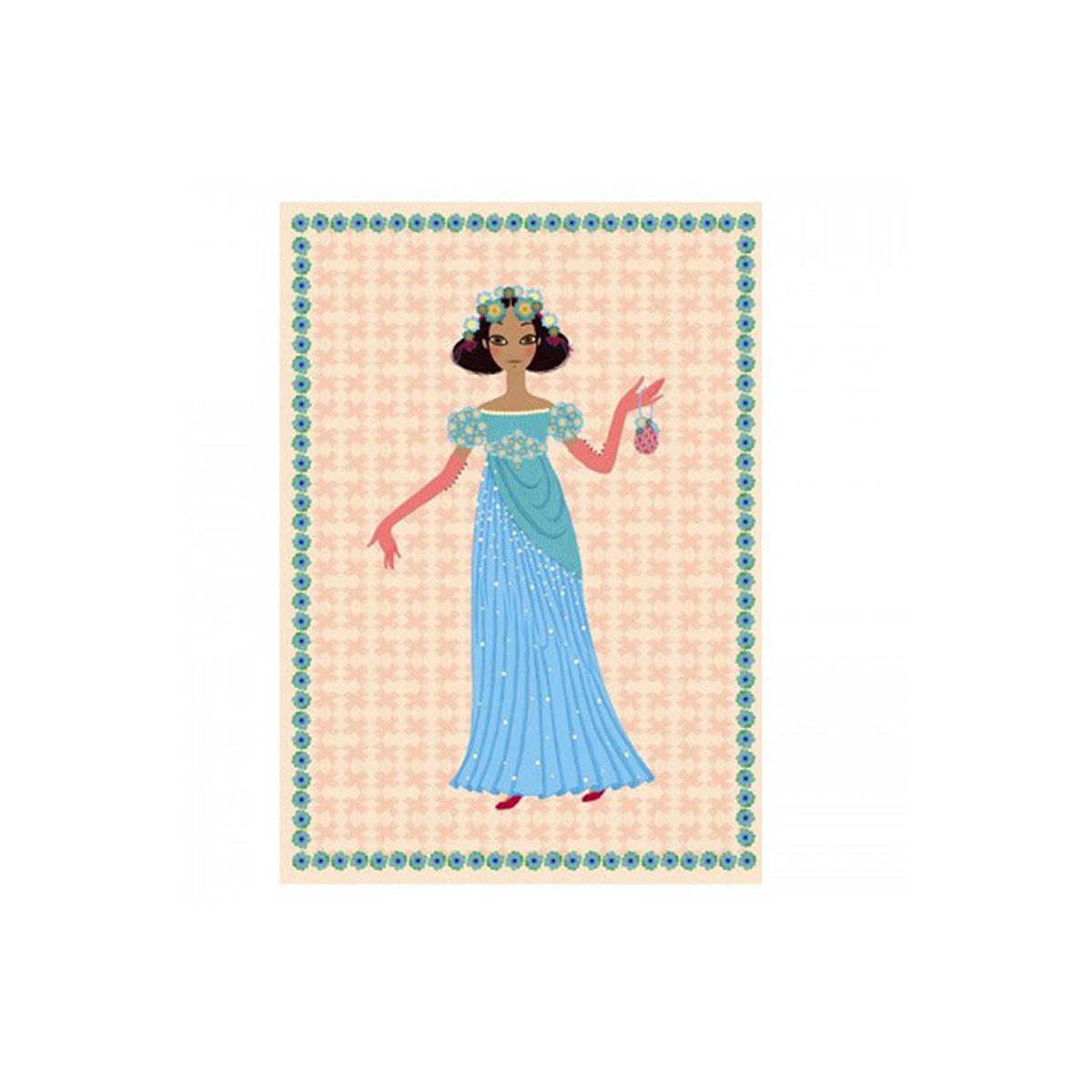 Cartes invitations DES PRINCESSES Djeco