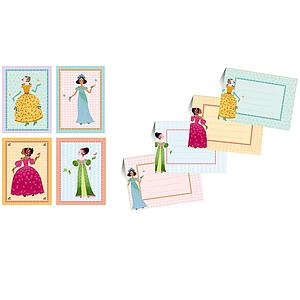 Cartes invitations DES PRINCESSES Djeco