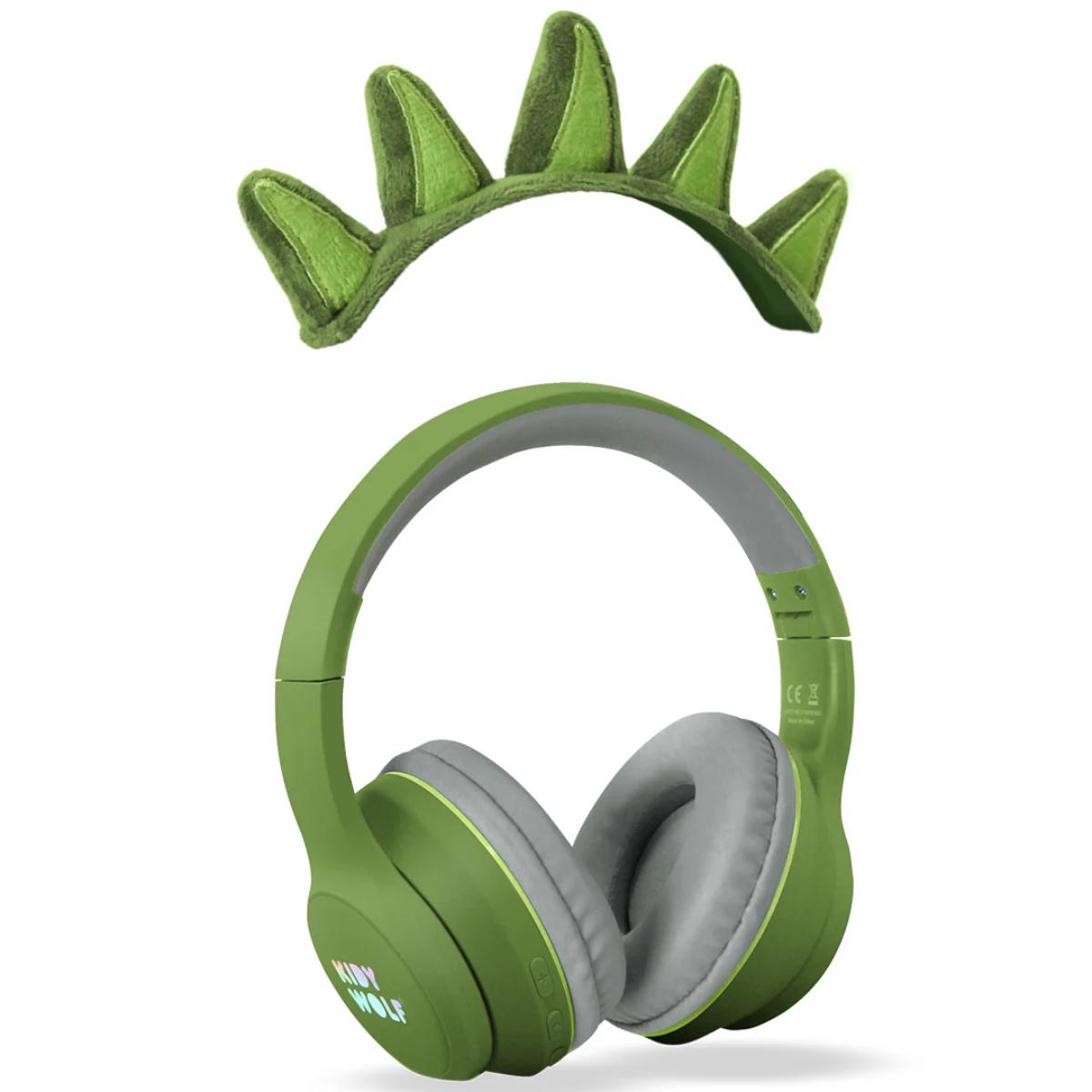 Casques audio pour enfants KIDYEARS Kidywolf Dino