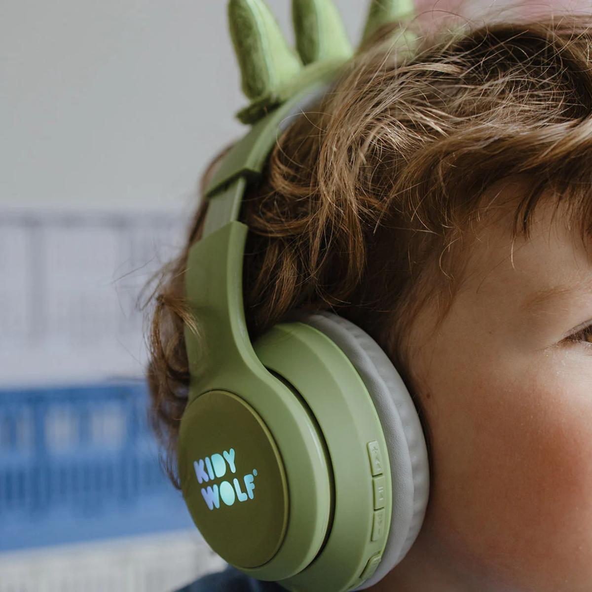 Casques audio pour enfants KIDYEARS Kidywolf Dino