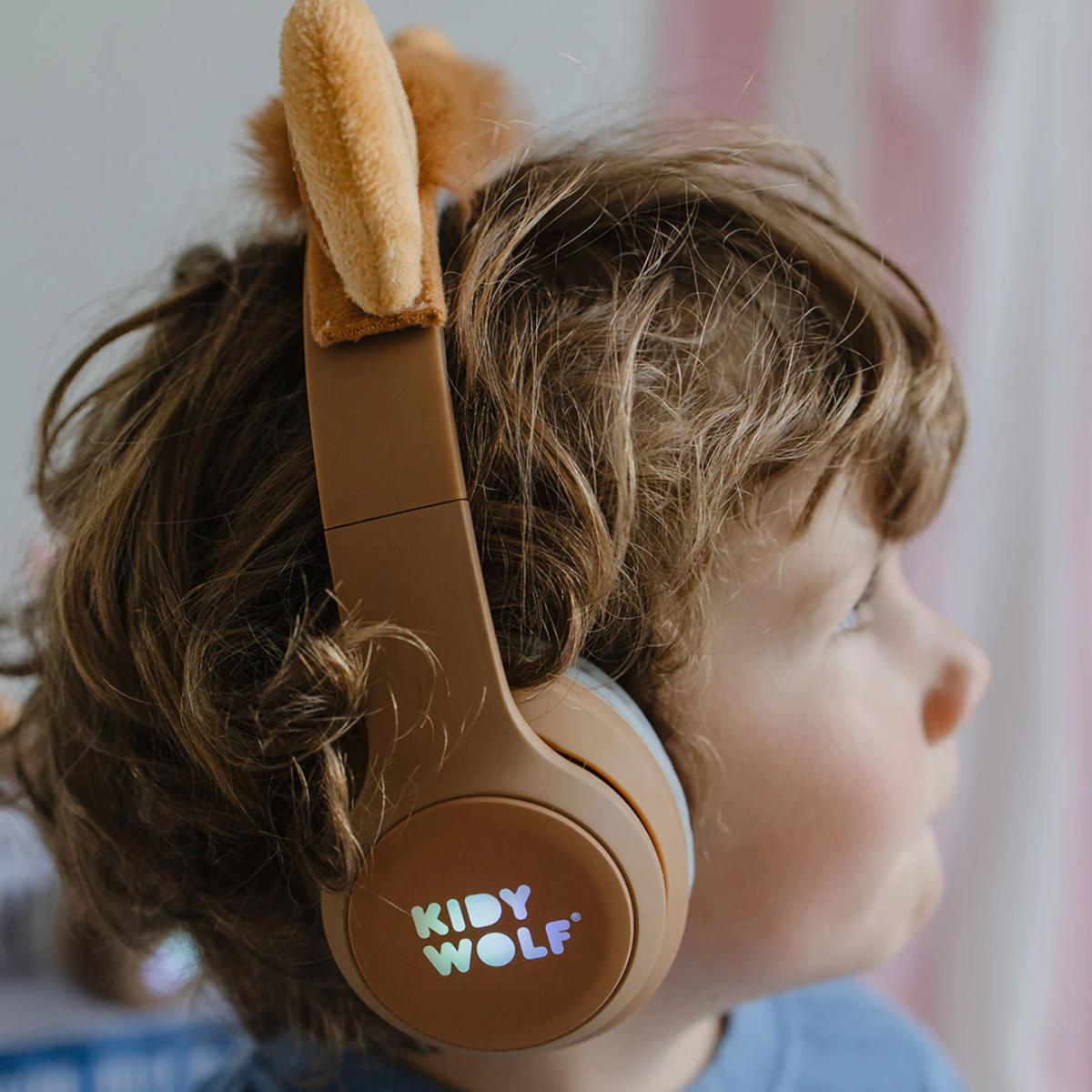Casques audio pour enfants KIDYEARS Kidywolf Lion