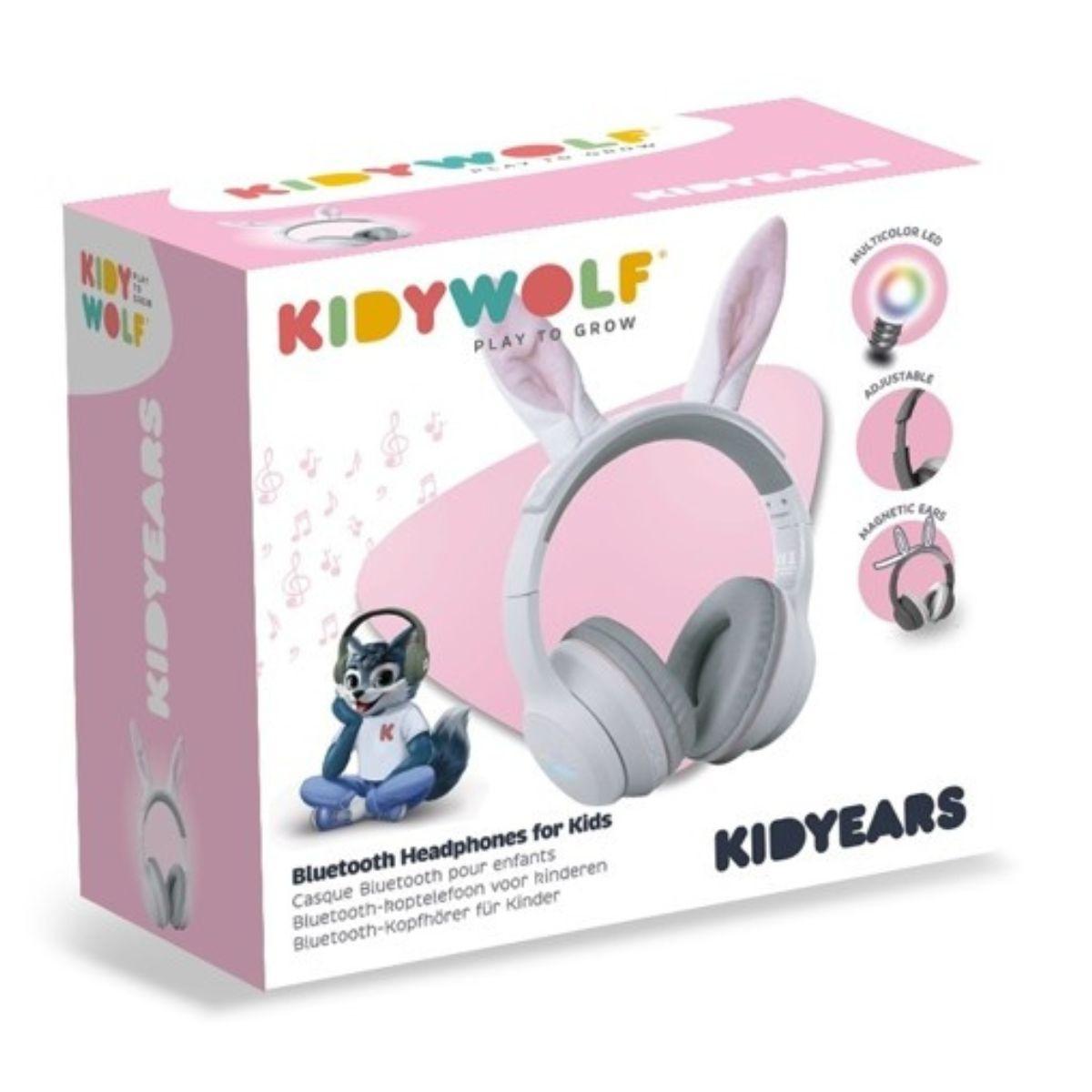 Casques audio pour enfants KIDYEARS Kidywolf Rabbit