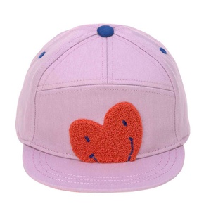 Casquette 2-6A LITTLE GANG Laessig Heart lavender