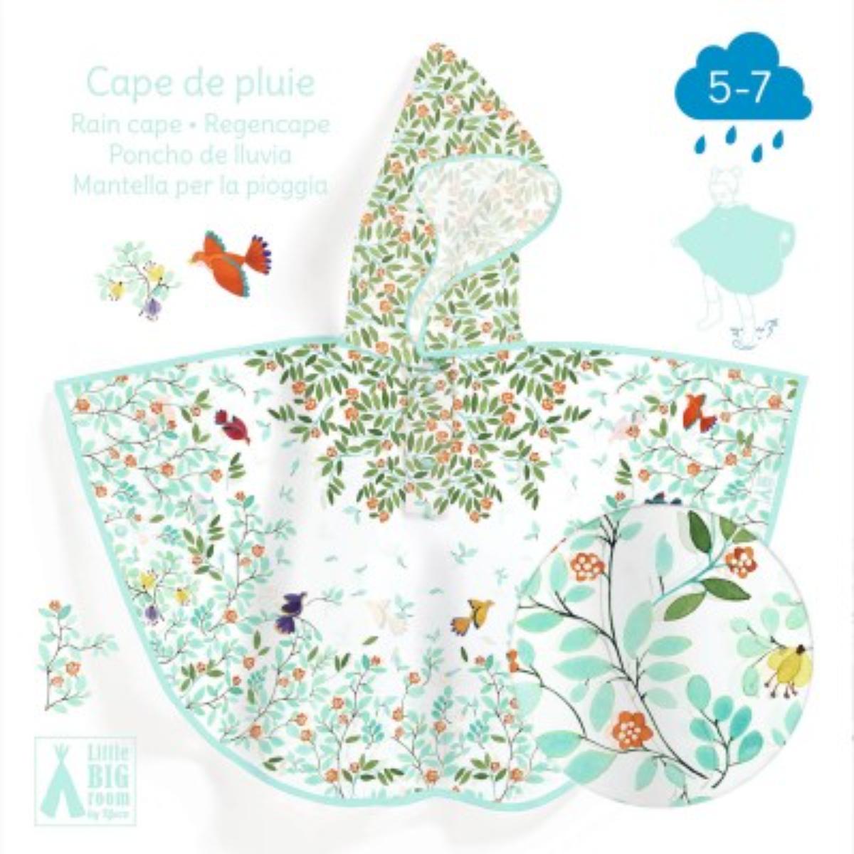 Casquettes Et Capes De Pluie Cape de pluie Feuillage - M Djeco