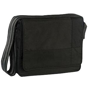 CASUAL PATCHWORK by Laessig Sac à langer Messenger bag Noir HCLA