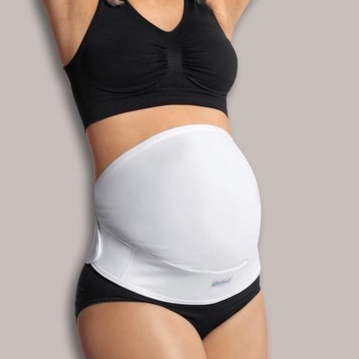 Ceinture Ventrale Maternite Ajustable L/XL Carriwell Blanc