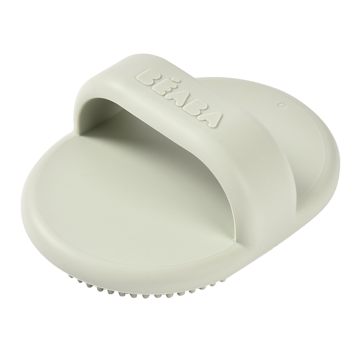 Cepillo silicona Beaba gris