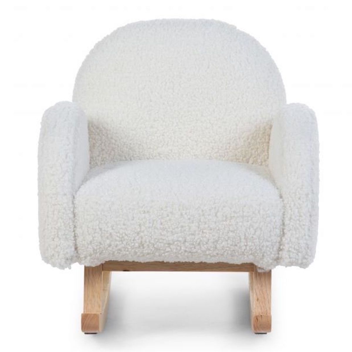 Chaise à bascule enfant Childhome teddy-offwhite