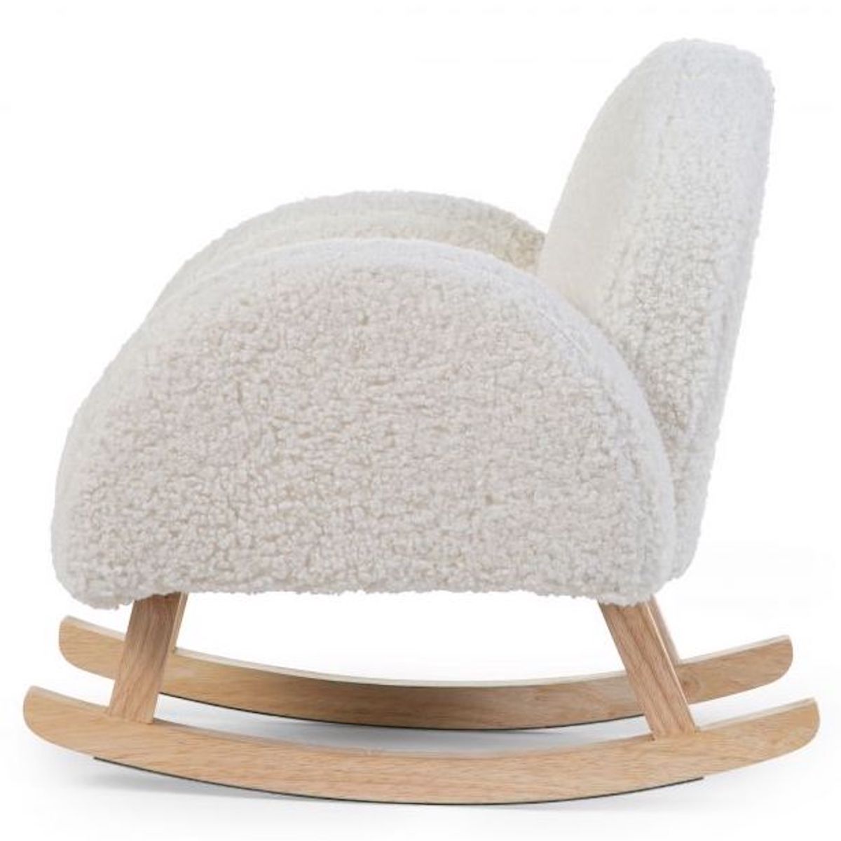 Chaise à bascule enfant Childhome teddy-offwhite