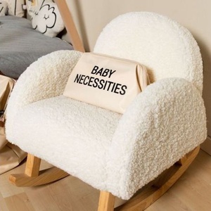 Chaise à bascule enfant Childhome teddy-offwhite