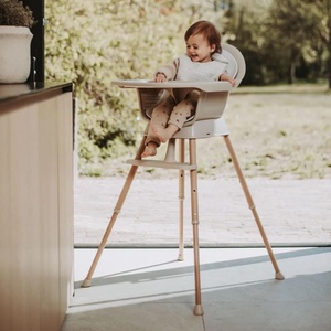 Chaise bébé evolutive ULTIMO 3 LUXE Quax argile naturel