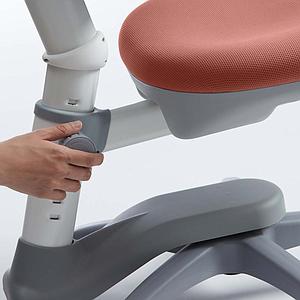 Chaise bureau 7-12Y VERTO Flexa light rose