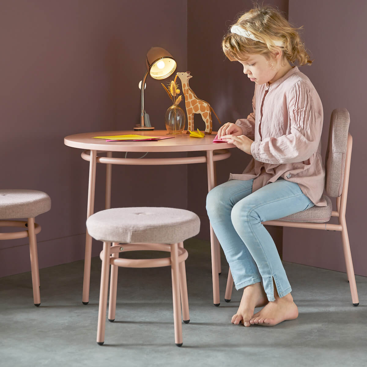 Chaise CHILL Lifetime Rose Blush