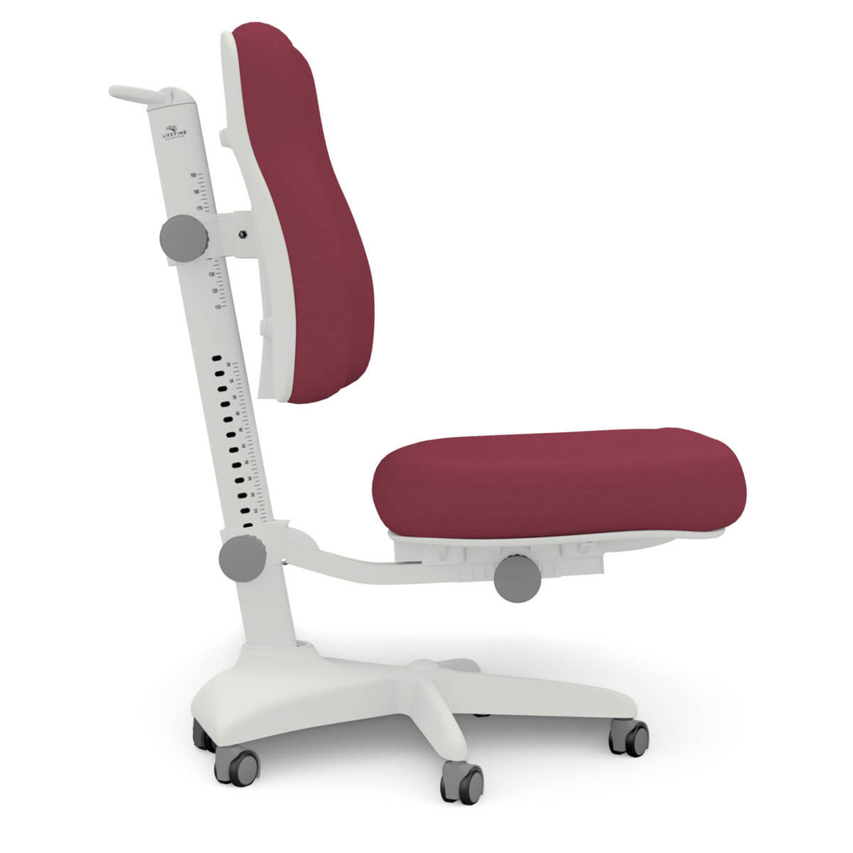Chaise de bureau ERGO Lifetime Rouge Foncé