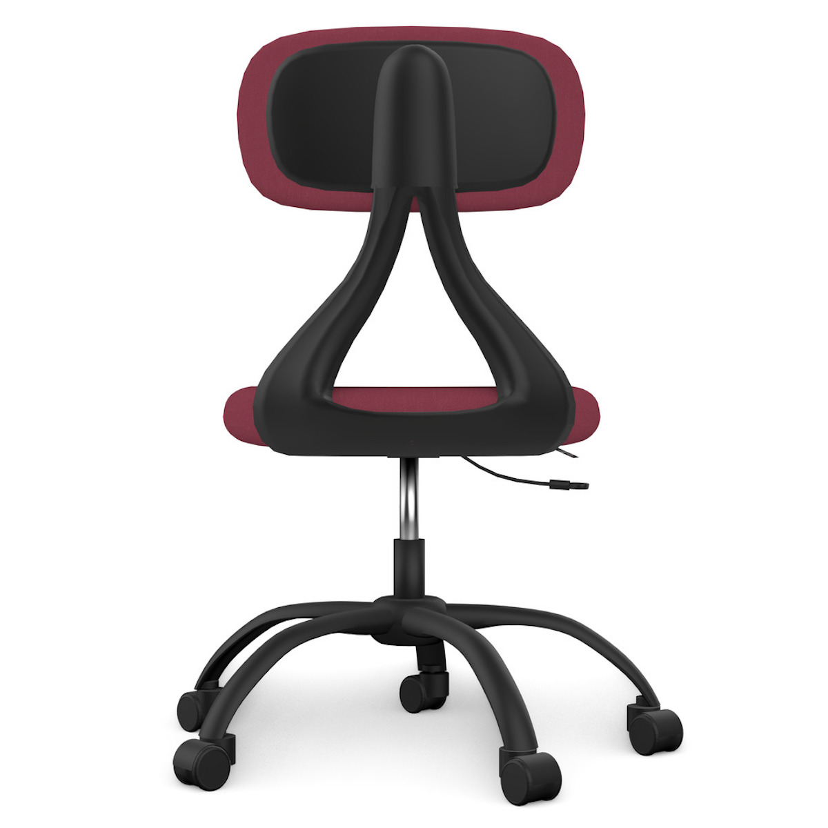 Chaise de bureau SUNNY Lifetime Rouge Foncé